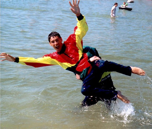 cagoule canoeing anorak jeans wet fun