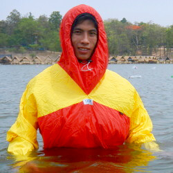 windproof anorak for swimming