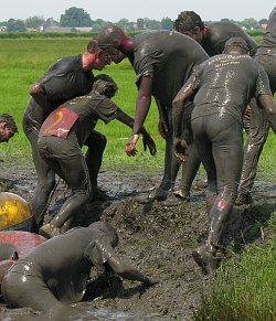 Mud running