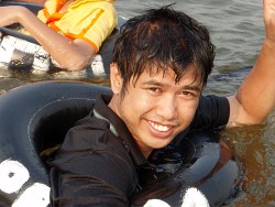 Open water swimming